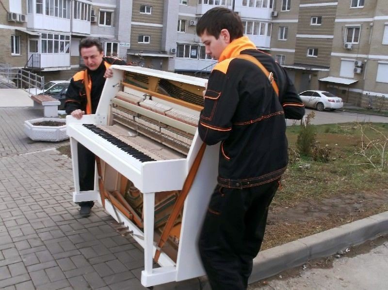 Перевозка пианино и рояля в Новосибирске — цена от 813 руб., грузчики, упаковка — Мастер24