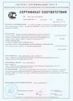 15.02.2025 Новосибирск - Изделия санитарные керамические